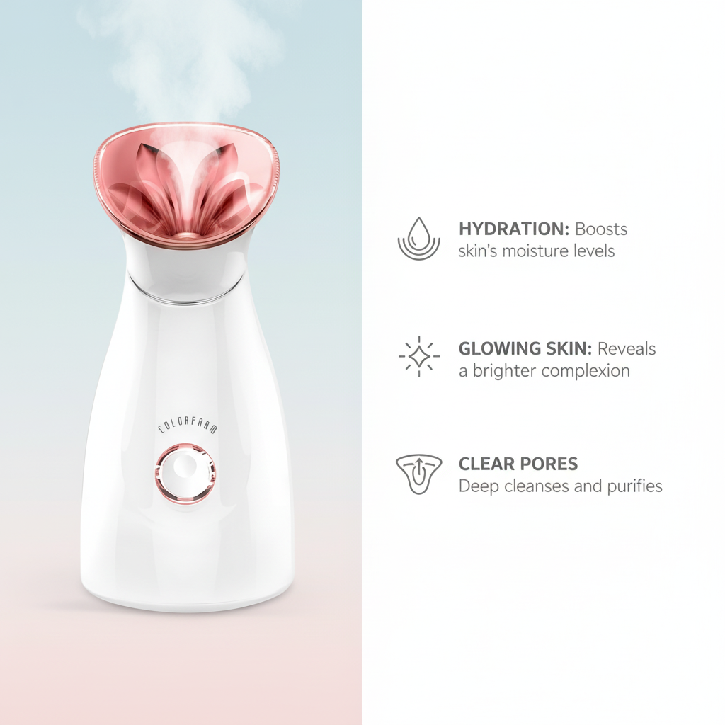 HaloSteam Facial Steamer