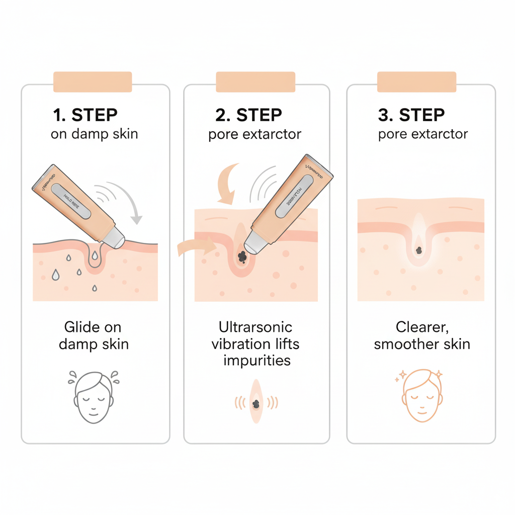 Ultrasonic Pore Extractor
