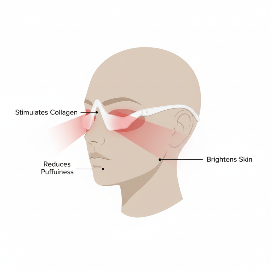 DeluxeSkin Under-Eye Light Therapy Device