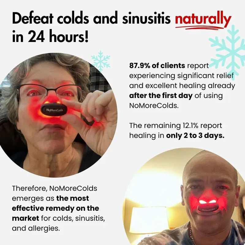 NoMore® Colds Red-light Therapy
