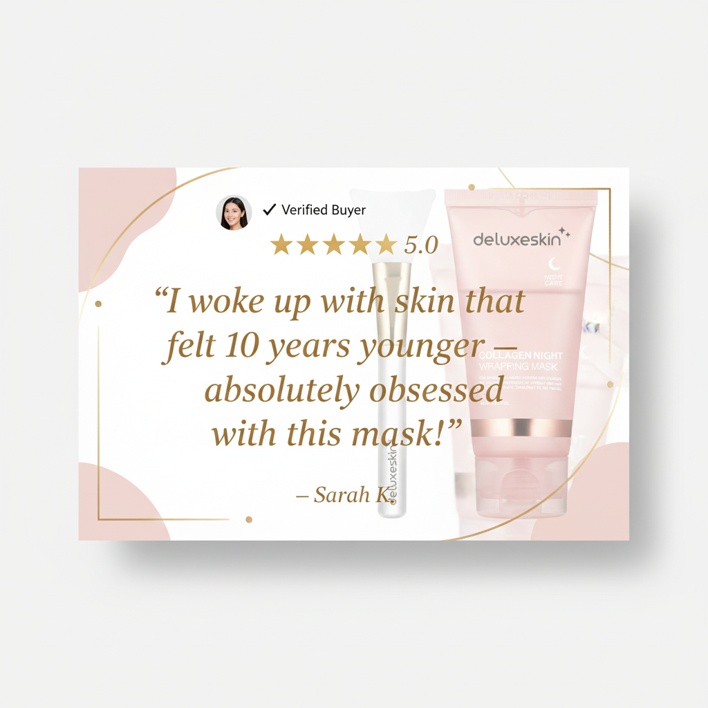 DeluxeSkin Collagen Night Wrapping Mask